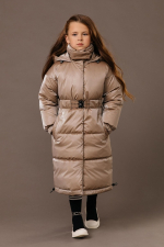Пальто для девочки GnK Р.Э.Ц. С-757 превью фото