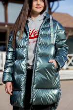 Куртка для девочки GnK С-668 превью фото